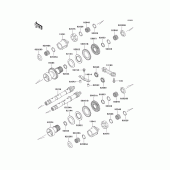 Схема вузла: Балансир для Kawasaki ZG1200 Voyager XII