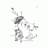 Схема вузла: Headlight(s) для Kawasaki KLE300 Versys-X 300 ABS