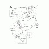 Схема вузла: Поворотники для Kawasaki VN2000 Vulcan 2000 Limited