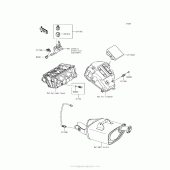 Схема вузла: Fuel Injection для Kawasaki ER650 Z650