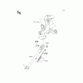 Схема вузла: Stand(s) для Kawasaki ER650 ER-6N ABS