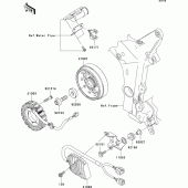 Схема узла: Генератор для Kawasaki ZX636 Ninja ZX-6R