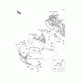Схема вузла: Water pipe для Kawasaki VN1700 Vulcan 1700 Voyager ABS
