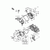 Схема вузла: Engine Cover(s) для Kawasaki EX300 Ninja 300 ABS