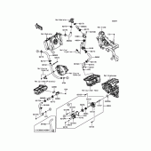 Схема вузла: Water Pipe(EX300AEA39568-) для Kawasaki EX300 Ninja 300