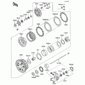 Схема вузла: Зчеплення для Kawasaki ZG1000 Concours