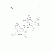 Схема вузла: Side covers(1/2) для Kawasaki ZG1000 Concours