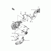 Схема вузла: Headlight(s) для Kawasaki ZR800 Z800 ABS