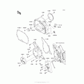 Схема вузла: Engine Cover(S) для Kawasaki AX125 Fury 125R