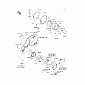 Схема вузла: Headlight(s) для Kawasaki VN1700 Vulcan 1700 Voyager