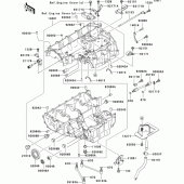 Схема узла: Картер двигателя (1/2) для Kawasaki ZX1200 Ninja ZX-12R
