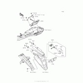 Схема вузла: Taillight(S) для Kawasaki ZR800 Z800