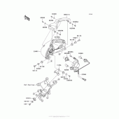 Схема вузла: Headlight(S) для Kawasaki AX125 Fury 125R