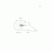 Схема вузла: Decals(vn800-a7) для Kawasaki VN800 Vulcan 800