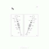 Схема вузла: Клапан для Kawasaki ZR800 Z800