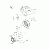 Схема вузла: Генератор для Kawasaki KLX140 KLX140