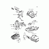 Схема вузла: Fuel Injection для Kawasaki KLE650 Versys 650