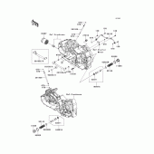 Схема узла: Oil filter для Kawasaki VN1700 VN1700 Voyager ABS