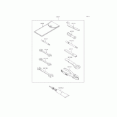Схема вузла: Інструмент для Kawasaki BJ250 Estrella