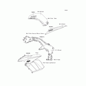 Схема вузла: Decals(black)(gcf) для Kawasaki ZX1000 Z1000SX