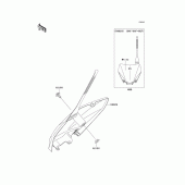 Схема вузла: Аксесуари для Kawasaki KLX110 KLX110