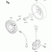 Схема узла: Генератор для Kawasaki ZX600 Ninja ZX-6RR