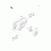 Схема вузла: Фара для Kawasaki EX500 GPZ500