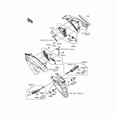 Схема вузла: Поворотники для Kawasaki EX650 ER-6F ABS