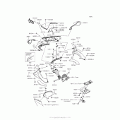Схема вузла: Cowling (Upper) для Kawasaki ZX1400 Ninja ZX-14R