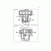 Схема вузла: Болти картера двигуна для Kawasaki ZX1400 Ninja ZX-14R ABS 30TH