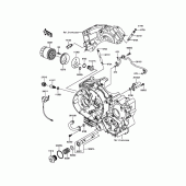 Схема вузла: Фільтр масляний для Kawasaki VN900 Vulcan 900 Classic