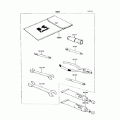 Схема вузла: Tool для Kawasaki VN750 Vulcan 750