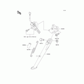 Схема вузла: Stand(s) для Kawasaki ZX900 Ninja ZX-9R