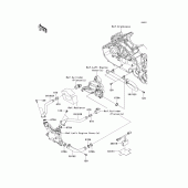 Схема узла: Water pipe для Kawasaki VN1700 VN1700 Voyager ABS