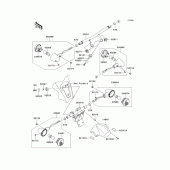 Схема узла: Turn signals(fcf-fef) для Kawasaki VN1700 VN1700 Classic ABS