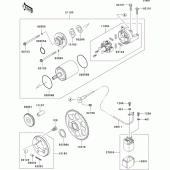 Схема вузла: Starter motor для Kawasaki ZX636 Ninja ZX-6R