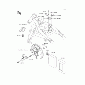 Схема вузла: Fuel injection для Kawasaki VN1500 Vulcan 1500 Drifter
