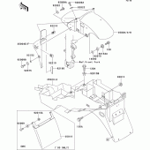 Схема узла: Крыло для Kawasaki ZX600 Ninja ZX-6R