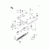 Схема вузла: Carrier(s) для Kawasaki KZ1000 Police