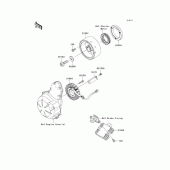 Схема вузла: Генератор для Kawasaki EX400 Ninja 400R ABS