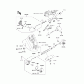 Схема вузла: Поворотники для Kawasaki VN2000 Vulcan 2000