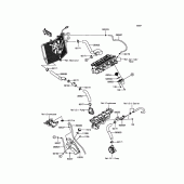 Схема вузла: Water Pipe для Kawasaki ZX636 Ninja ZX-6R ABS