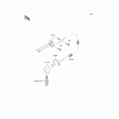 Схема вузла: Ignition system для Kawasaki KX125
