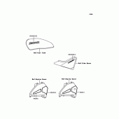 Схема узла: Наклейки для Kawasaki ZR400 Zephyr