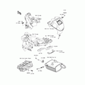 Схема вузла: Fuel injection для Kawasaki EX400 Ninja 400R ABS