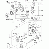 Схема вузла: Starter motor для Kawasaki VN900 VN900 Custom