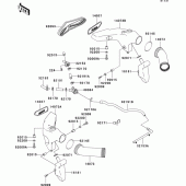 Схема вузла: Air duct для Kawasaki ZX636 Ninja ZX-6R