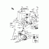 Схема узла: Топливный бак для Kawasaki ZX1000 Ninja ZX-10RR