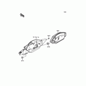 Схема узла: Meter(s) для Kawasaki ZX1000 Ninja ZX-10R ABS