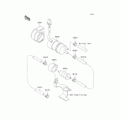 Схема узла: Fuel pump для Kawasaki VN1500 Vulcan 1500 Classic
